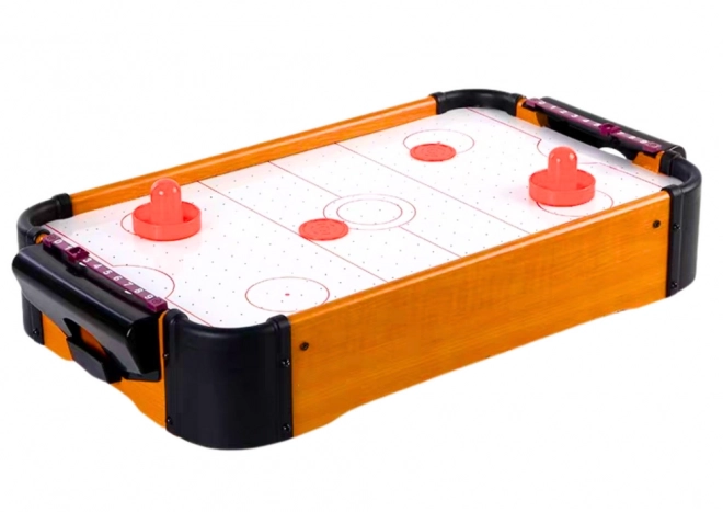 Wooden hockey table with light and sound