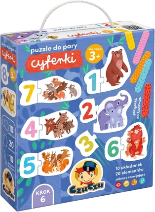 Paar-Puzzle – Zahlen