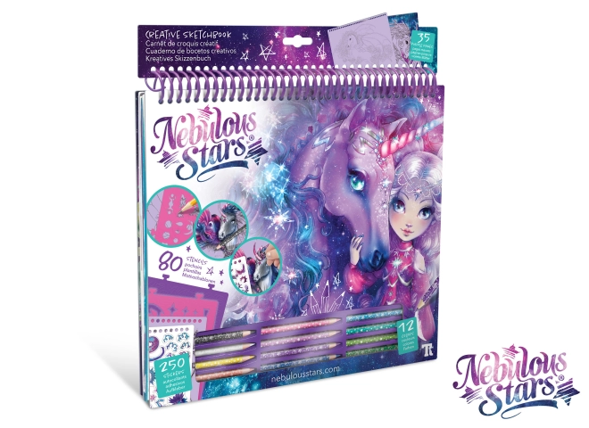 Nebulous Star kleurboek - paars