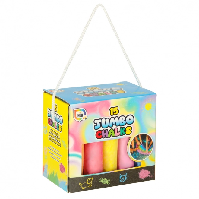 Dikke krijt Jumbo 15 stuks