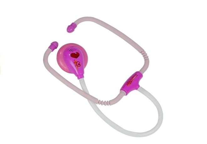 Stethoscope with heartbeat sound