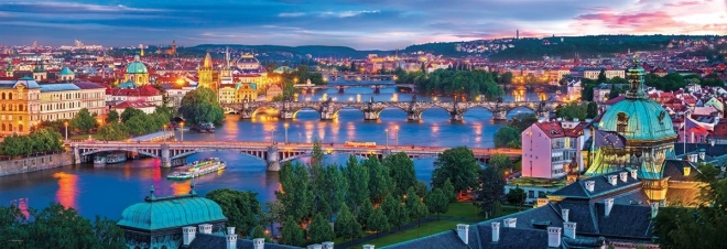 EUROGRAPHICS panoramische puzzel Praag, Tsjechië – 1000 stukjes