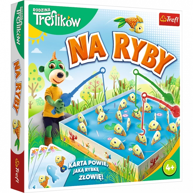 Go Fishing with the TREFLIK FAMILY – a family dexterity game for kids aged 4+