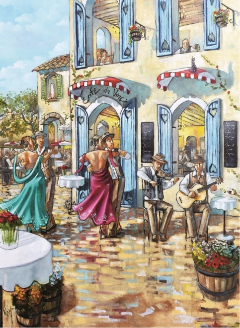 Puzzel Straattdansers 1000 stukken