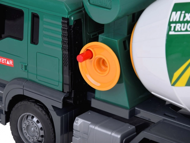 Rotating Drum Cement Mixer Toy with Sound Effects