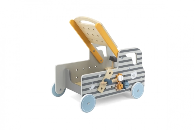 Houten mobiele werkbank