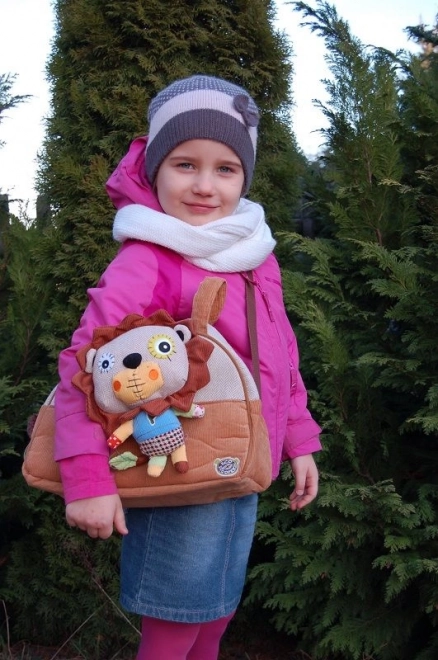 Sac à main pour enfants EcoSnoopers avec motif lion