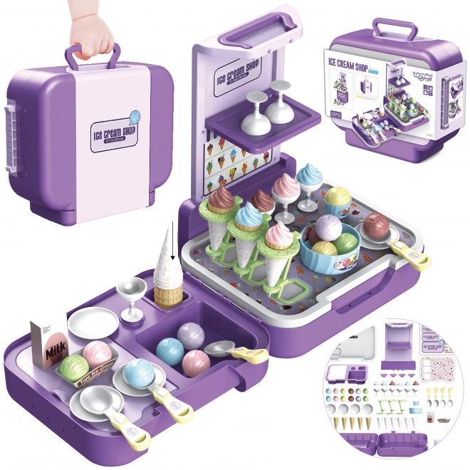 Woopie draagbare ijssalon 3-in-1 set 62st