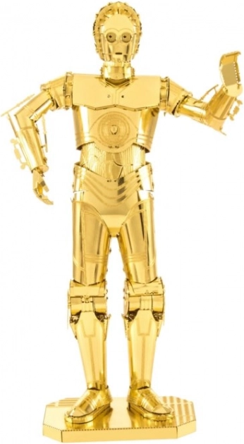 Metalen bouwset 3D Star Wars: C-3PO (goud)