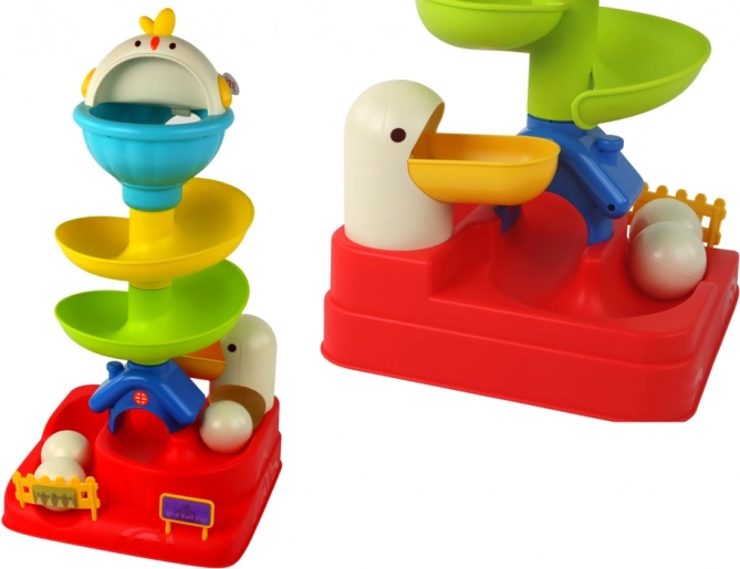 Schattig kuikentje en geluideffecten