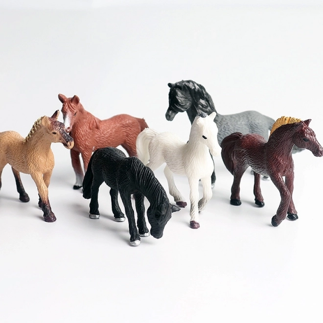 Ensemble de figurines WOOPIE Chevaux 16 pcs