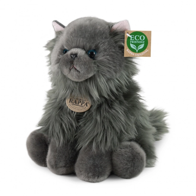 Plush Persian Longhair Cat Blue 30 cm