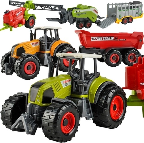 Large Set of Farm Vehicles – 6-Piece Farm