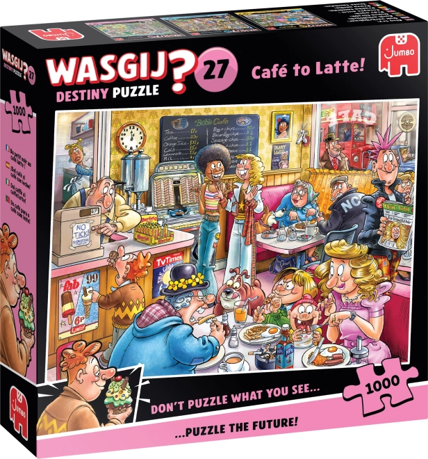 Puzzle Wasgij Destiny 27: Latte Café 1000 Pieces