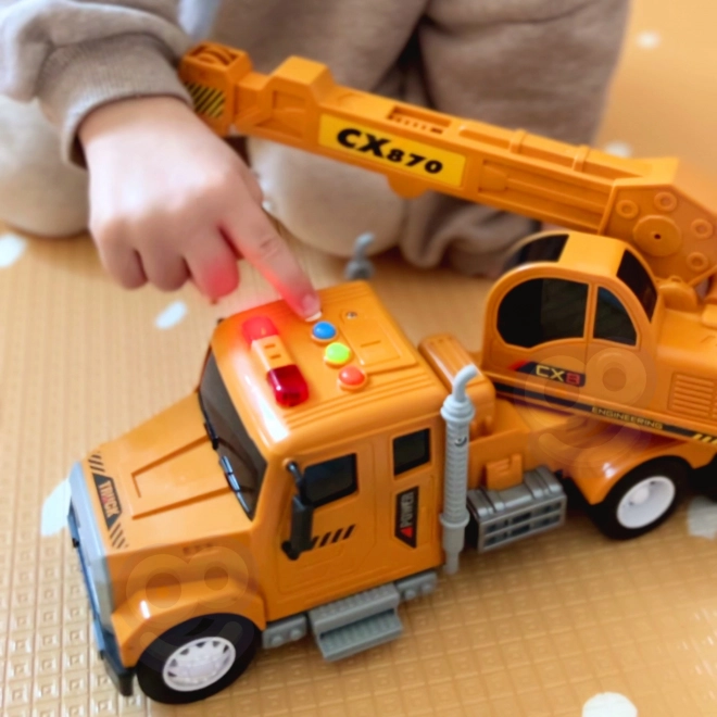 Grue interactive avec crochet mobile 1:14