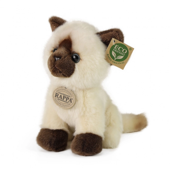 Pluchen Siamese kat 18 cm ECO-FRIENDLY