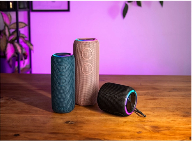 Wireless Bluetooth Speaker Sencor Sirius 2 with LED Lighting and TWS Function