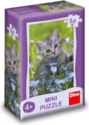 Mini-puzzel diertjes 54 stukjes – mix motieven