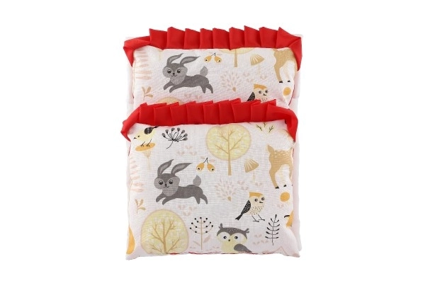 Doll Bedding Set with Pillow and Mat