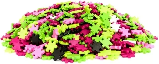 500 colorful pieces for endless creativity