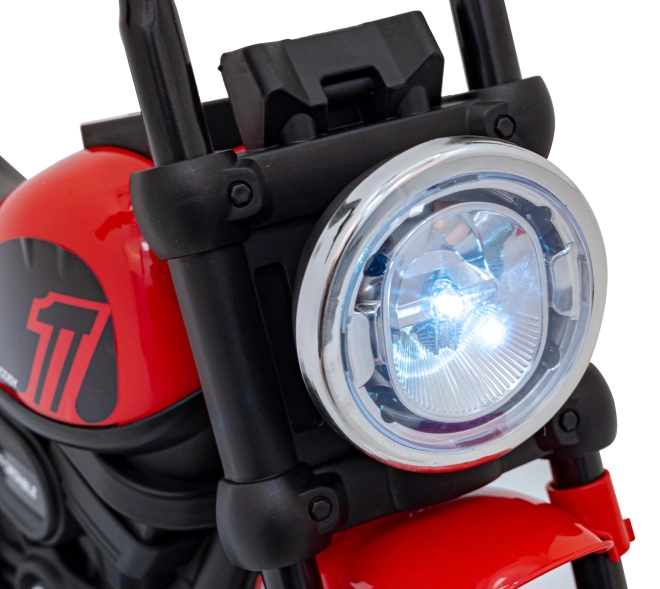 Motorcycle Chopper FASTER – Red