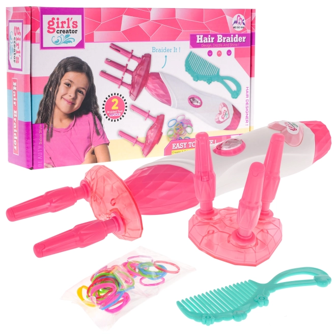 Vlechtenset 2in1 voor kinderen 5+