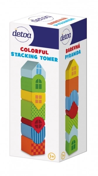 Gekleurde piramide