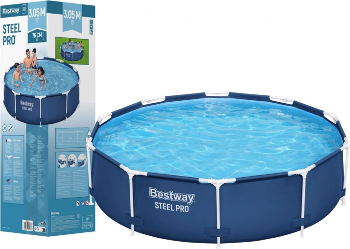Tuinzwembad met frame 306 cm x 76 cm Bestway