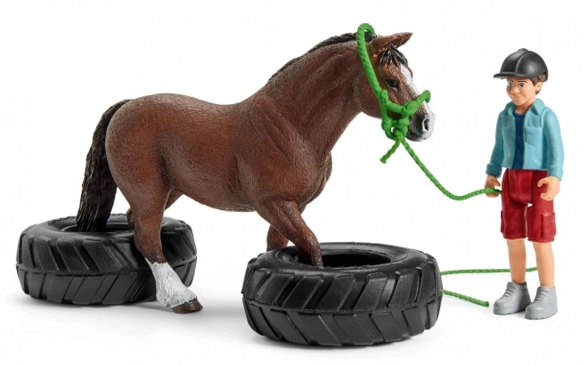 Schleich Farm World Agility-Wettbewerb für Ponys