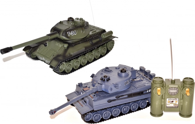 Historische RC Tankgevecht 25 cm