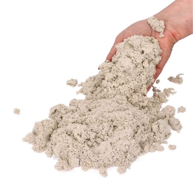 NaturSand kinetisch zand 3 kg met vormpjes en zandbak