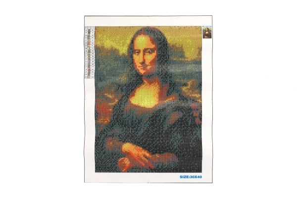 Diamantschilderijset - Mona Lisa