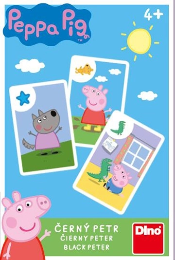 Dino cartes à jouer Peppa Pig Mistigri