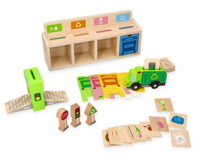 Houten recycling speelgoed voor kinderen