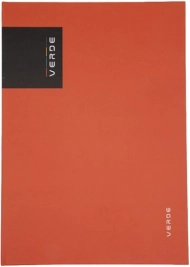 Carnet A5 de notes couleur brique