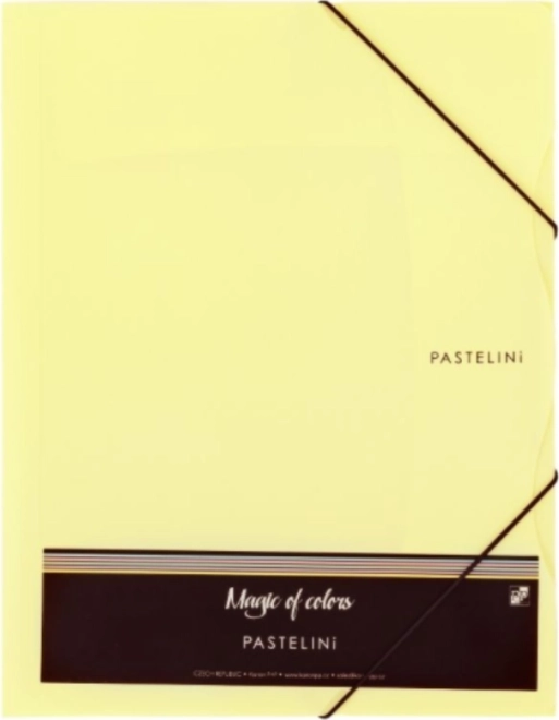 Chemise à élastique A4 PASTELINI jaune