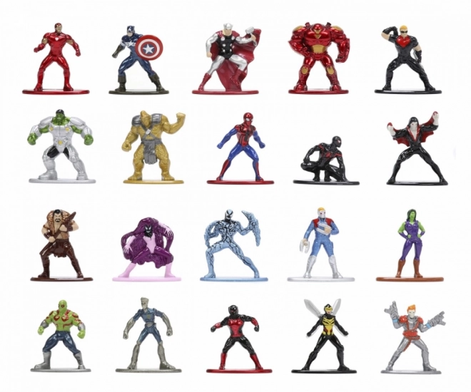 Metalen Nano verzamelobjecten van Marvel 20st
