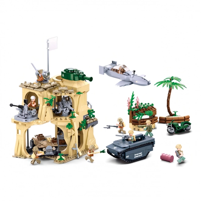 Sluban Leger WW2 M38-B1111 Slag om Iwo Jima