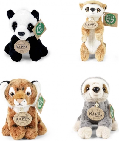 Animaux exotiques en peluche éco-responsables