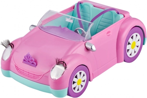 Stylisches rosafarbenes Cabrio