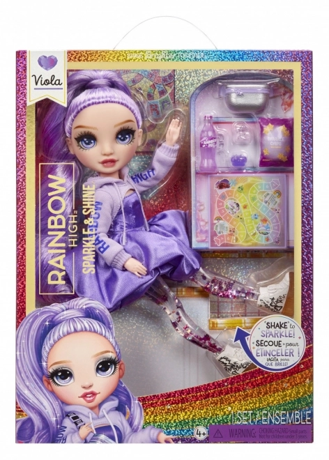 Rainbow High Sparkle & Shine Fashion pop - Viola (Paars)
