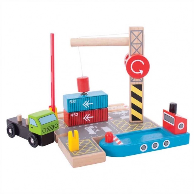 Bigjigs Rail Containeroverslag