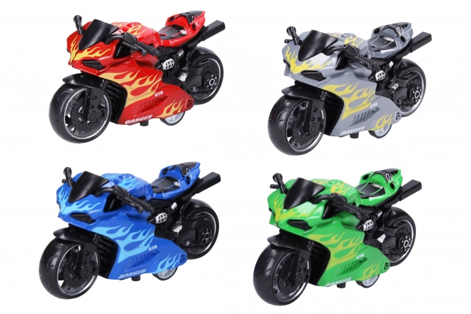 Supersport Motorrad zum Aufziehen