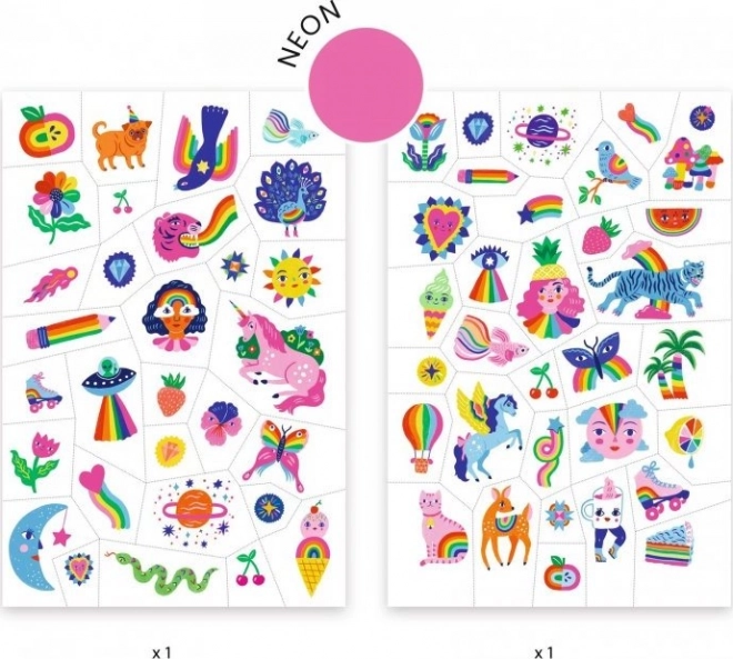 DJECO Tatoeage Regenboog