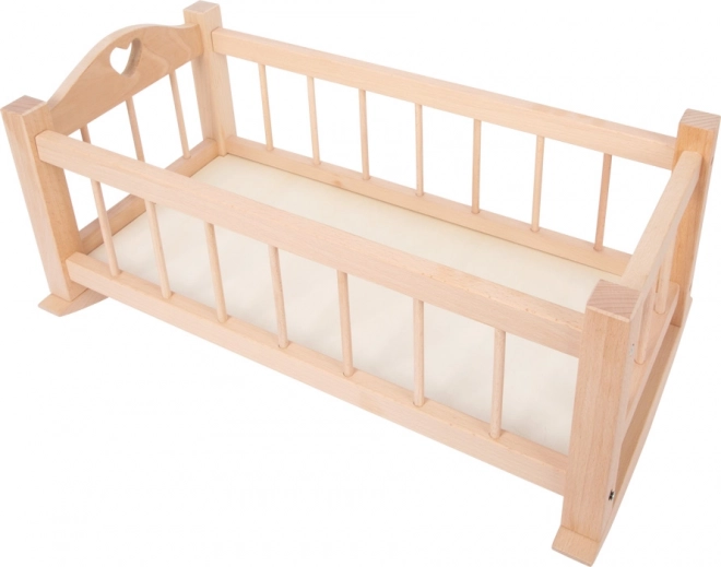 Small Foot Houten Wieg voor Poppen Natuurlijk