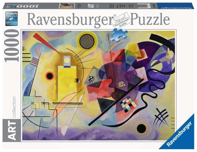 Puzzle Kunstsammlung Gelb, Rot, Blau 1000 Teile von Ravensburger