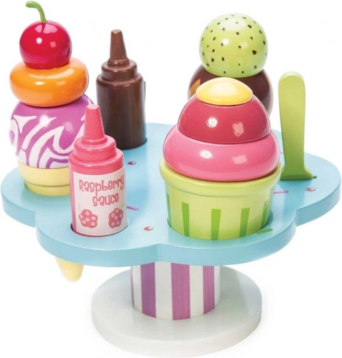 Combinaisons créatives de saveurs et de toppings