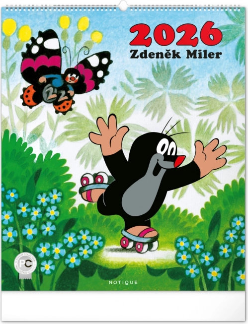 Wall Calendar Little Mole 2026