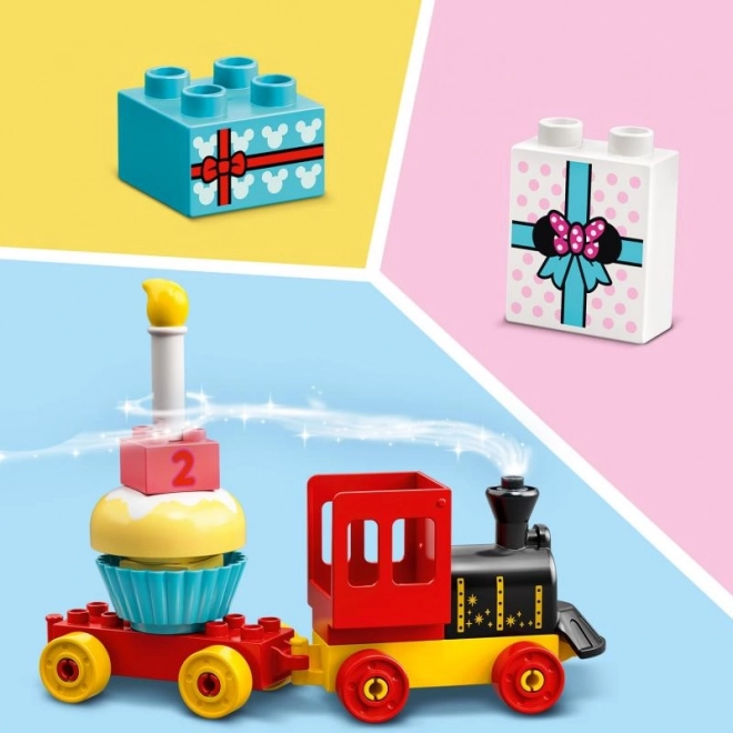 LEGO 10941 DUPLO Verjaardagstrein van Mickey en Minnie