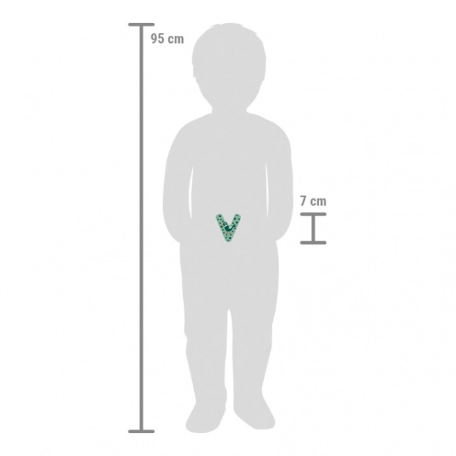 small foot Holzbuchstabe V